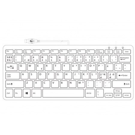 R-Go Compact - ergonomic keyboard, black