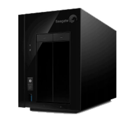 SEAGATE NAS Pro 2-bay 4TB (2 x 2TB) / 2 x Gigabit Ethernet / 2 x USB 3.0 / 1 x USB 2.0