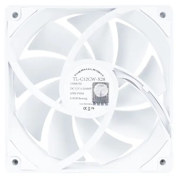 Thermalright TL-C12CW-X28 - case fan, White