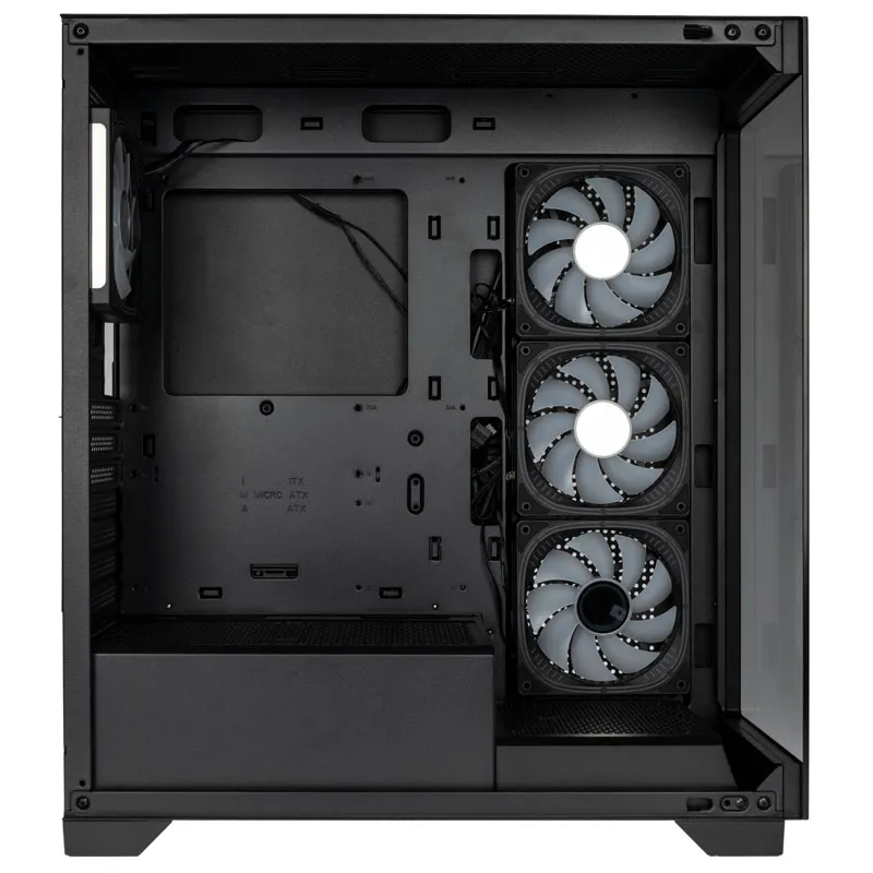 Kolink Unity Peak ARGB Midi Tower Showcase - Black