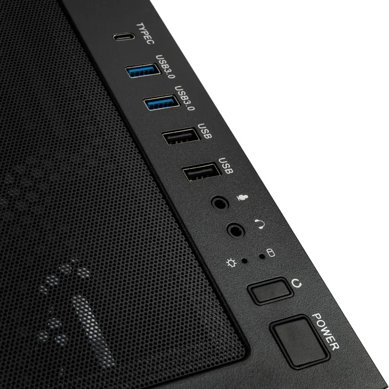 Kolink Unity Peak ARGB Midi Tower Showcase - Black