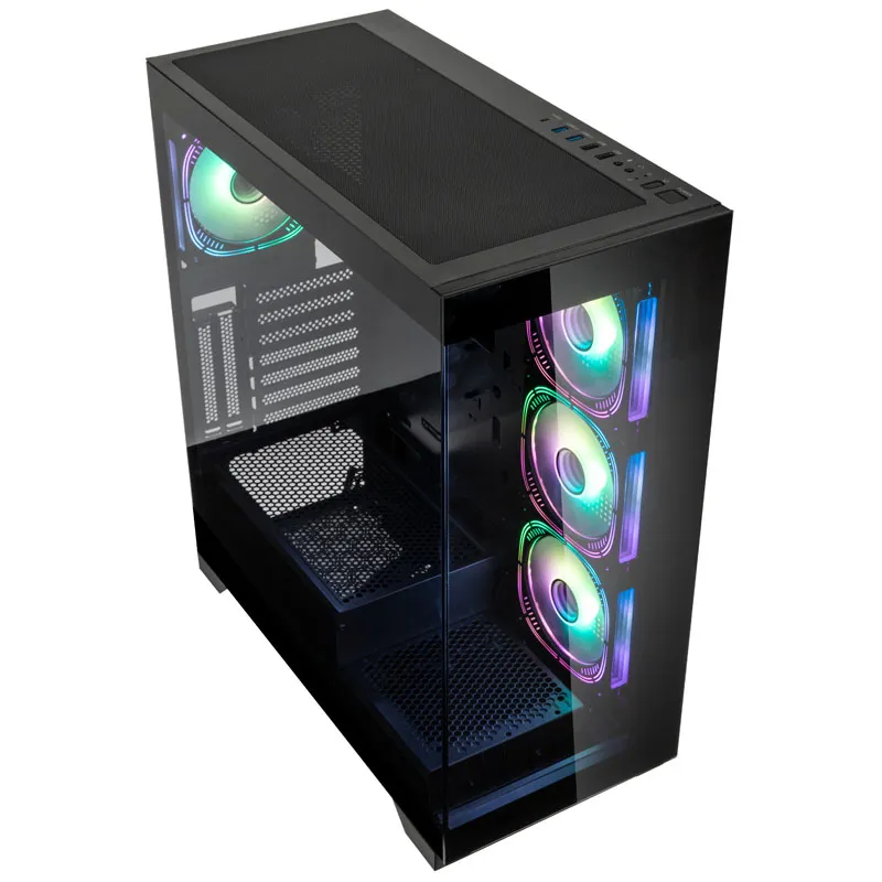 Kolink Unity Peak ARGB Midi Tower Showcase - Black