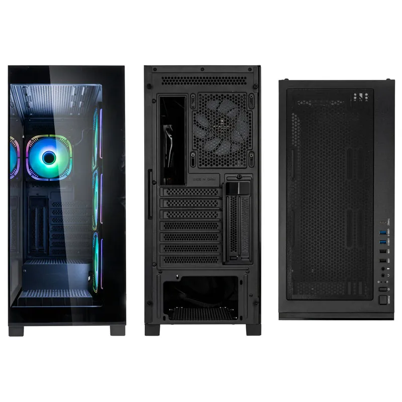 Kolink Unity Peak ARGB Midi Tower Showcase - Black