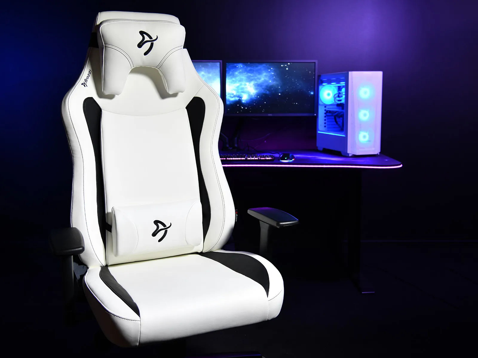 Arozzi Vernazza XL SoftPU - gaming chair, white