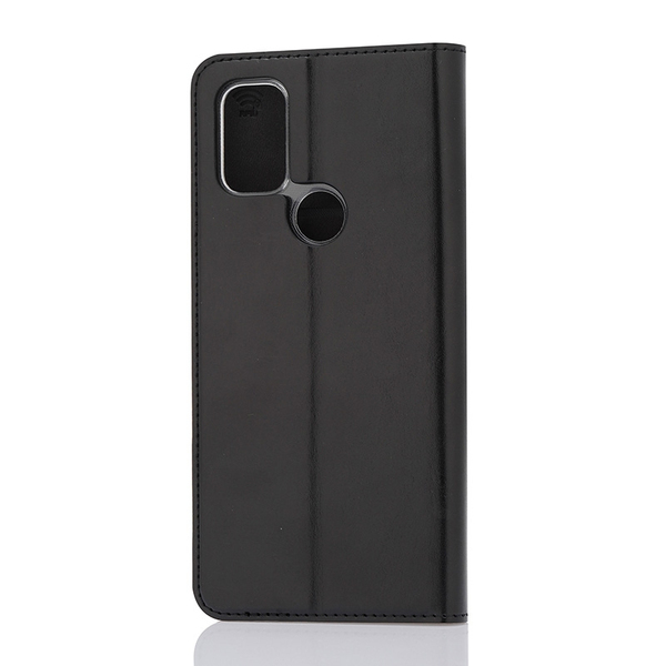 Wave Book Case, OnePlus Nord N10 -suojakotelo, Musta