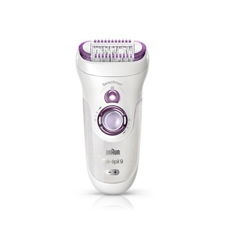 Braun Epilator SensoSmart 9/700 -epilaattori, valkoinen/lila