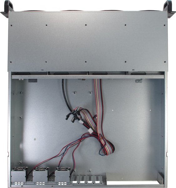 Inter-Tech IPC 2U-2404L Rackversion Micro-ATX Ingen str&oslash;mforsyning Sort