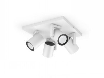 Philips HUE ARGENTA PLATE/SPIRAL WHITE 4X5.7W 240V