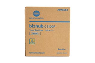Bizhub C3100P yellow toner