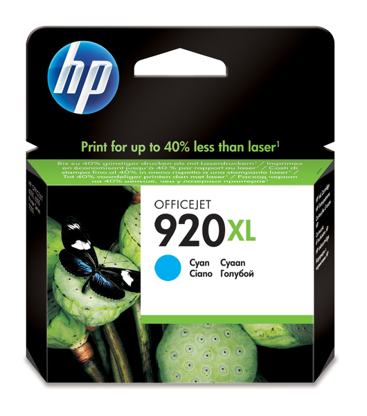 HP 920XL Cyan Officejet Ink Cartridges