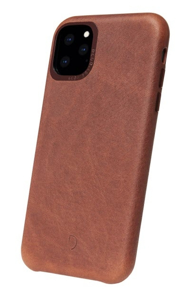 Decoded - Leather Backcover for iPhone 11 Pro Brown