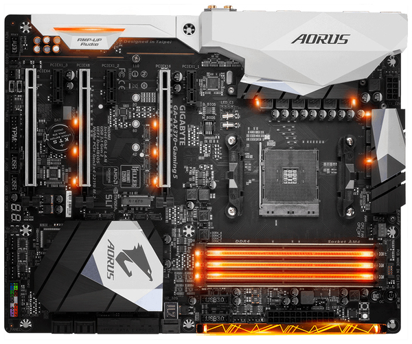 Gigabyte AX370-Gaming, ATX motherboard