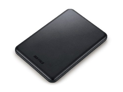 Buffalo MiniStation Slim  1 Tt -ulkoinen kovalevy, Musta