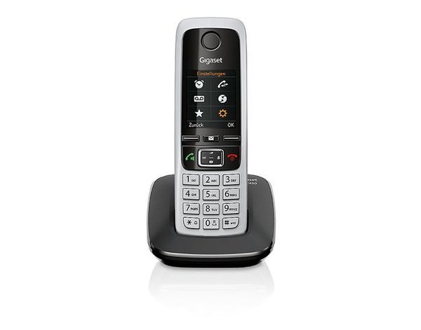 C430 (BLACK/SILVER) C430, Analog/DECT telephone,