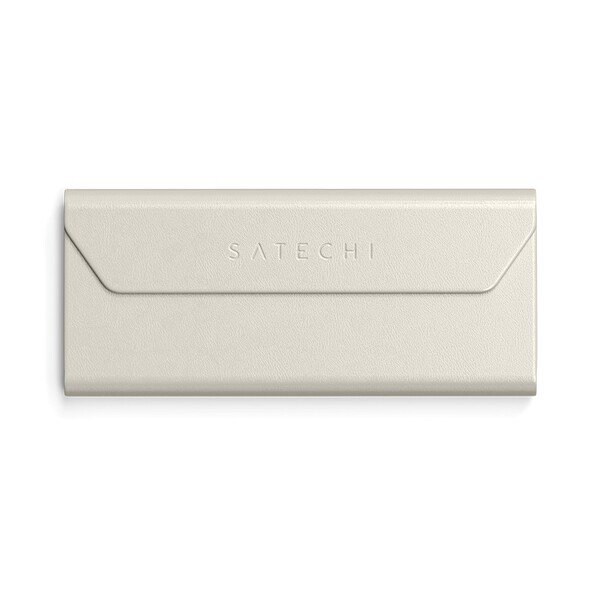 Satechi FindAll Vegan-Leather Glasses Case - tracker, Sand