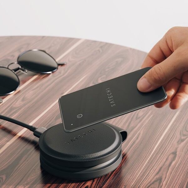 Satechi Find My Wallet Card - tracker, Black