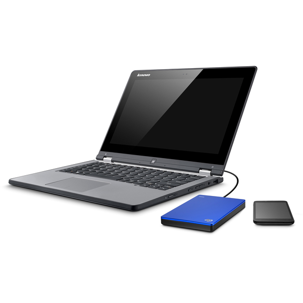 Seagate Backup Plus Slim Portable 1TB - External HDD, Blue
