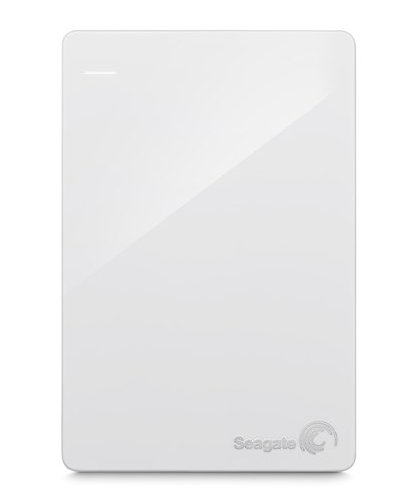 Seagate Backup Plus Slim Portable 2TB - External HDD, White
