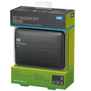 WD My Passport Edge WDBK6Z5000ATT - Kiintolevyasema - 500 Gt - ulkoinen ( kannettava ) - USB 3.0