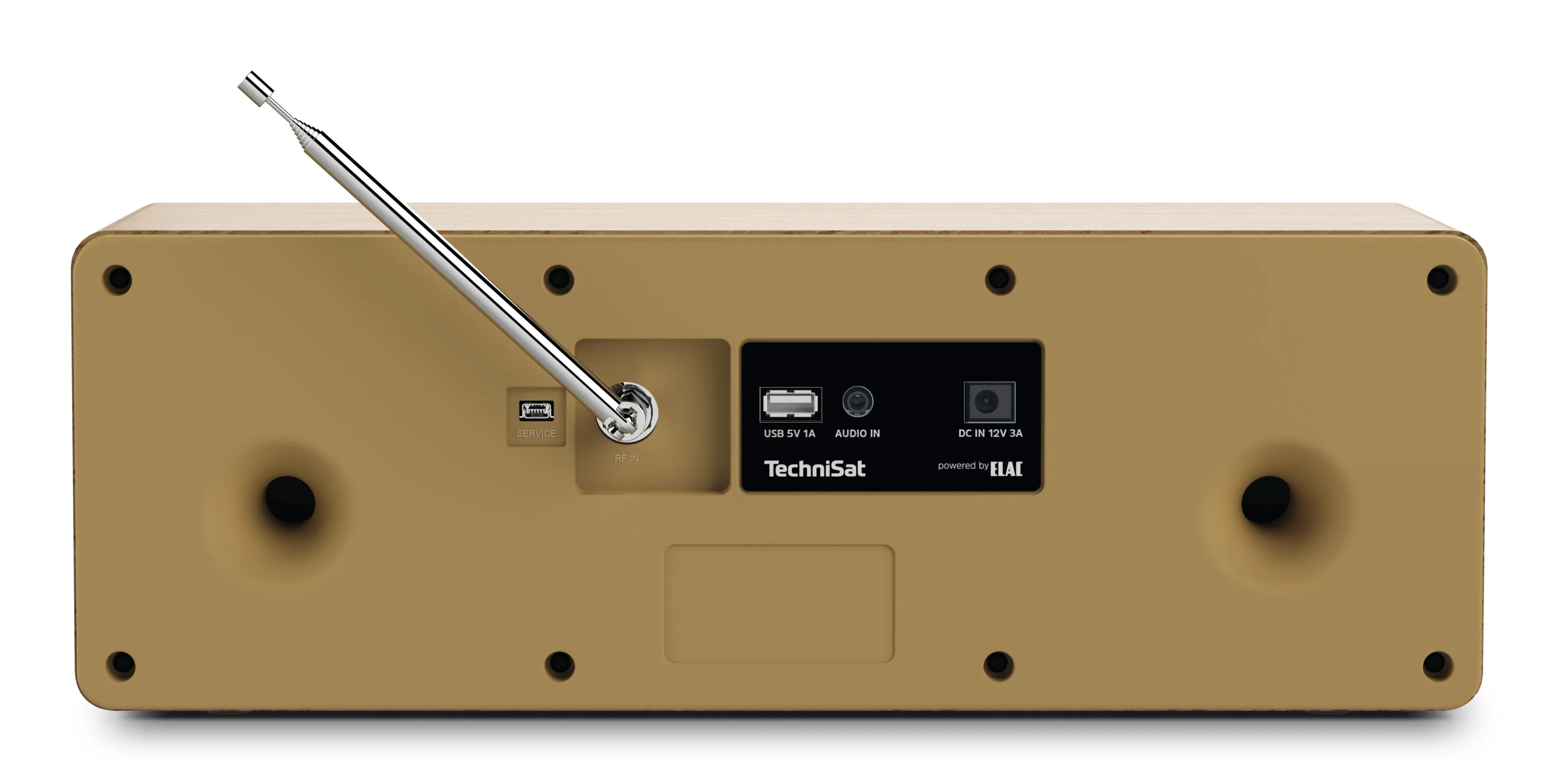 Digitradio 3 Personal Analog & Digital Black, Grey, Wood