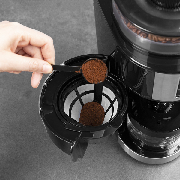 Princess Grind and Brew Compact Deluce - coffee maker, black