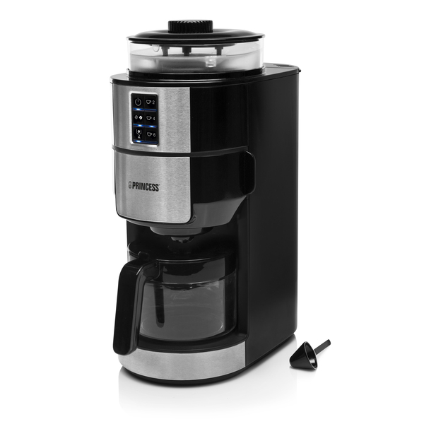 Princess Grind and Brew Compact Deluce - coffee maker, black
