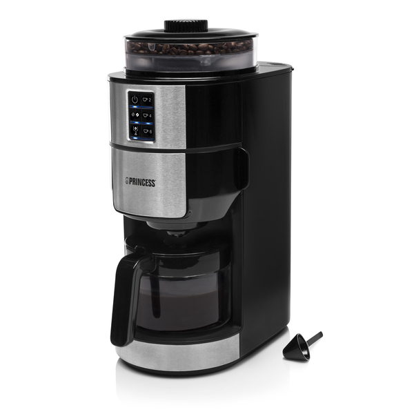 Princess Grind and Brew Compact Deluce - coffee maker, black