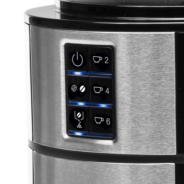 Princess Grind and Brew Compact Deluce - coffee maker, black