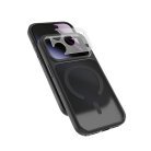 Epico HeroMatte Pro Mag+ Case | iPhone 17 Pro/18 Pro | Black | Qi2  &  MagSafe Compatible | Crossbody Ready  &  Camera Island Protector