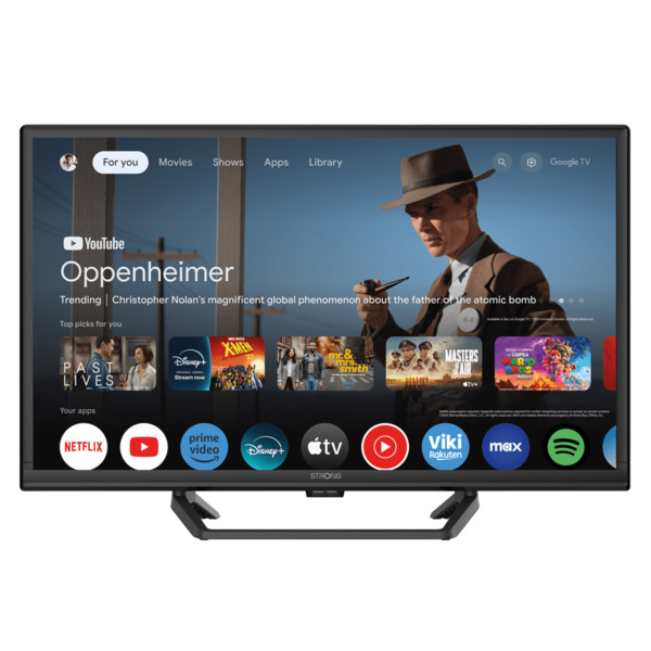 STRONG SRT24HG4723C 24" HD LED Google TV, 60Hz, HDR10