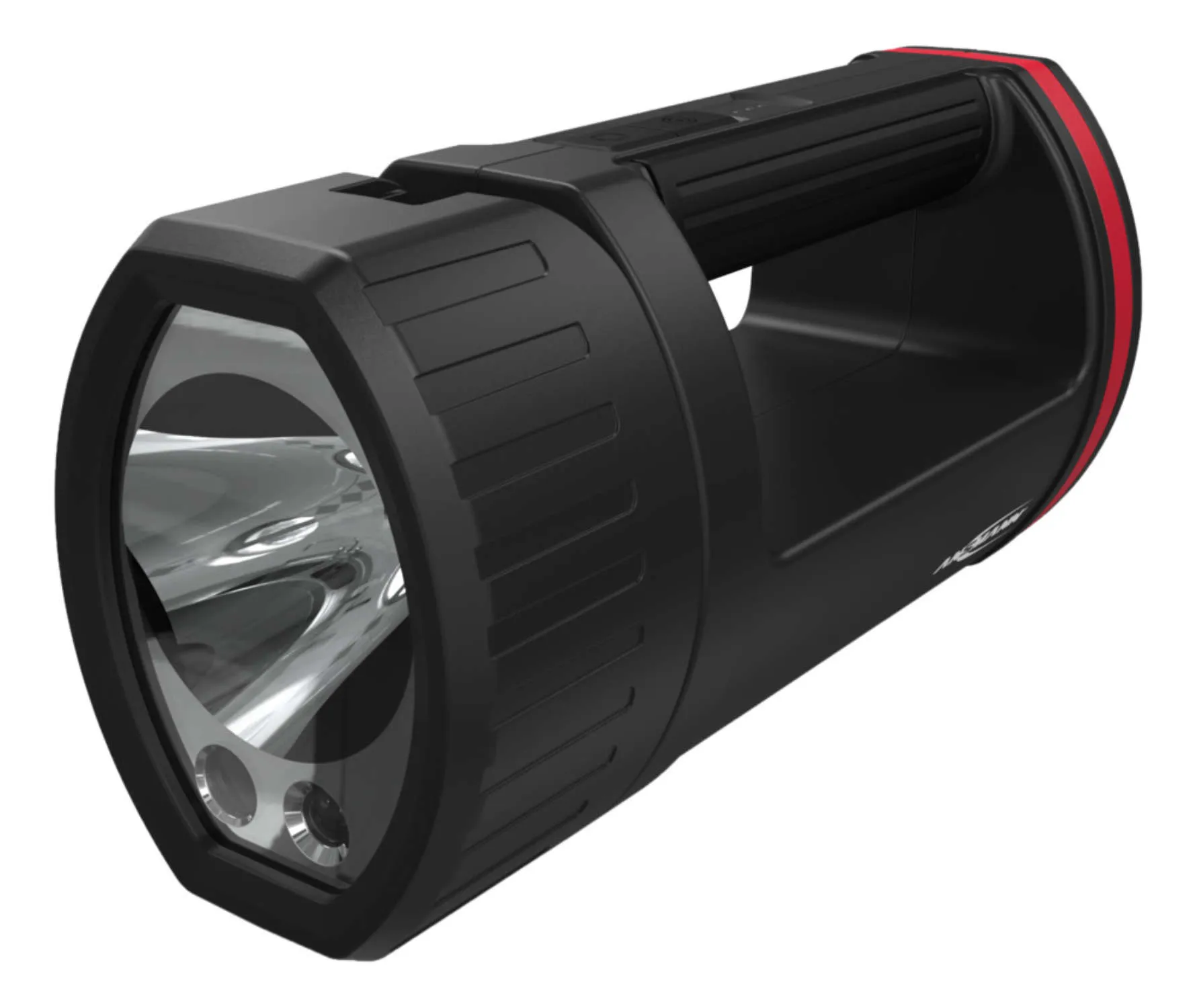 Hs20R Pro Black, Red Hand Flashlight Led