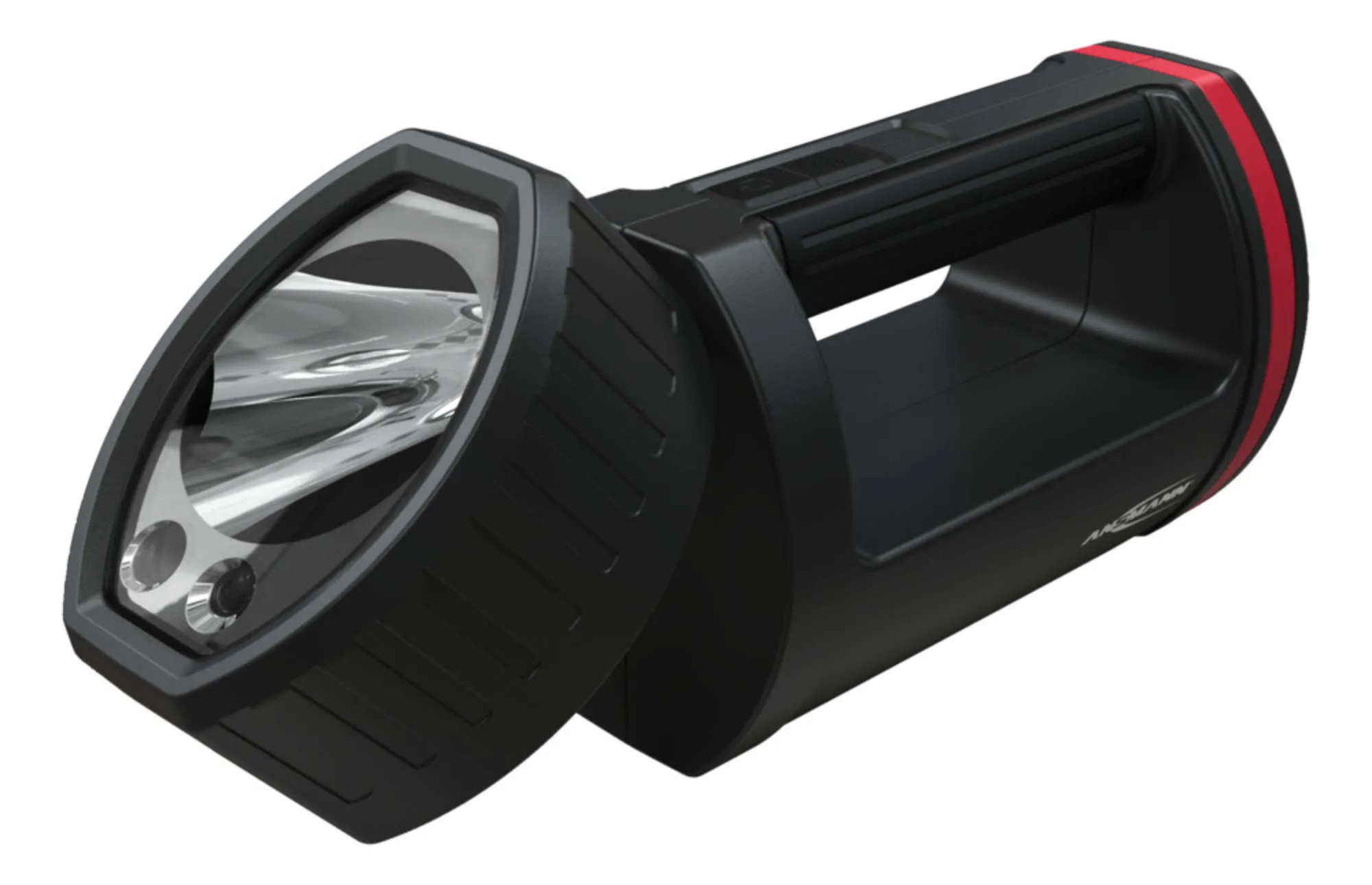 Hs20R Pro Black, Red Hand Flashlight Led