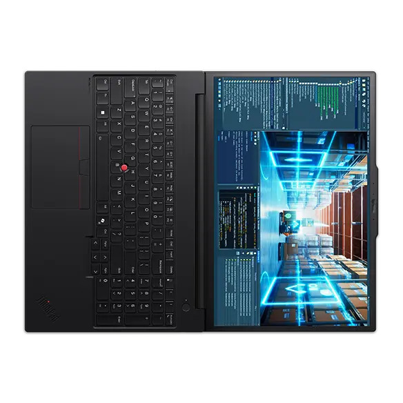 LENOVO ThinkPad P16v Gen 3 16" Ultra 7 265H, 64 GB, 1 TB, Win 11 Pro - b&auml;rbar dator, svart