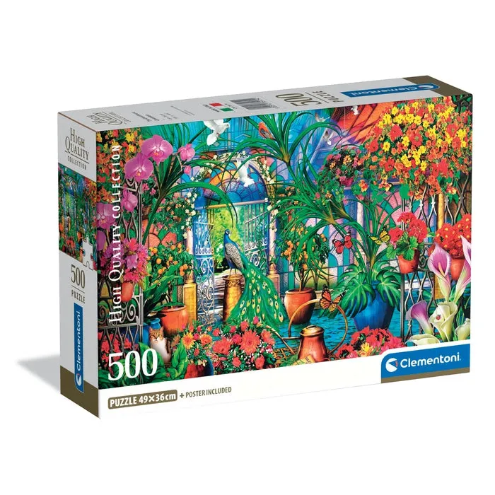 Clementoni High Quality Collection The Greenhouse Caretakers - puzzle, 500 pcs