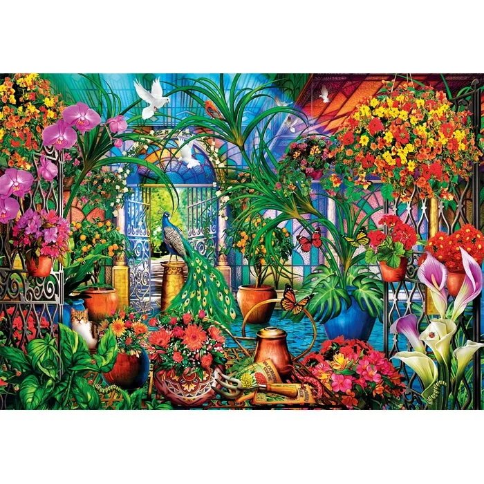 Clementoni High Quality Collection The Greenhouse Caretakers - puzzle, 500 pcs