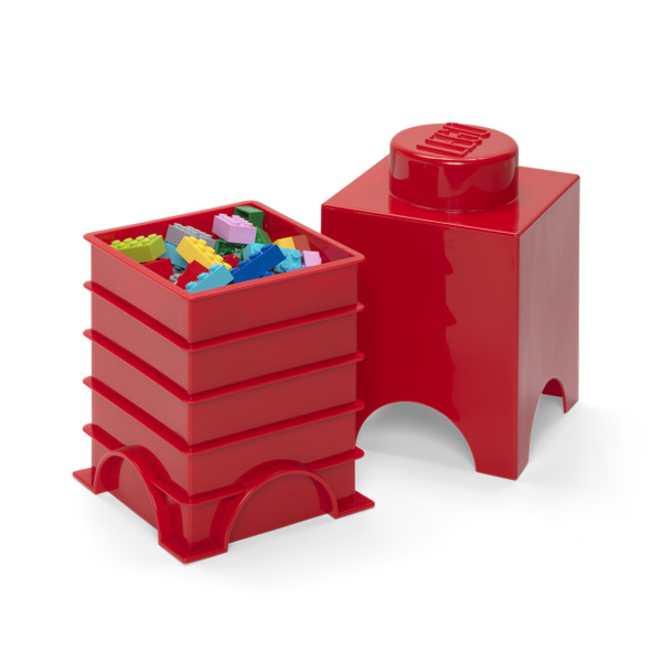 Room Copenhagen LEGO Storage Brick 1 red - RC40011730