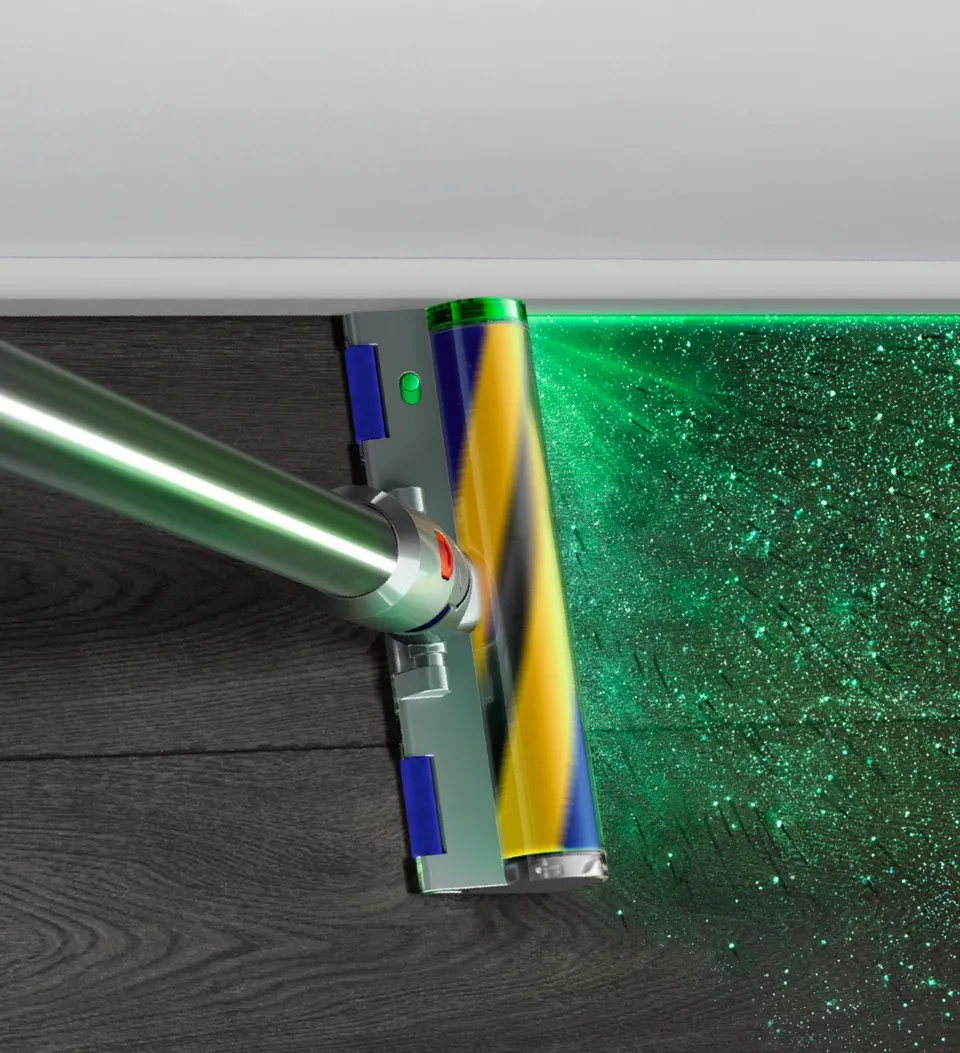 Dyson V15 Detect Absolute (2023) - handdammsugare, gul/gr&aring;