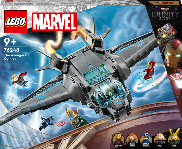 Lego Marvel The Avengers Quinjet 76248