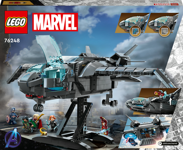 Lego Marvel The Avengers Quinjet 76248