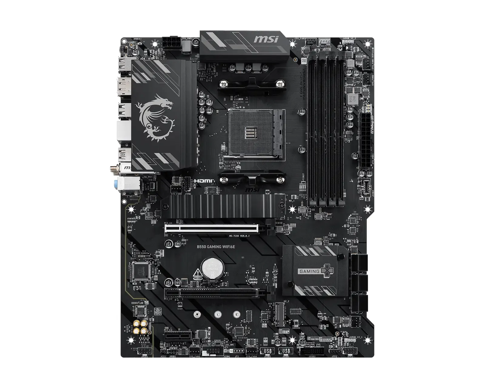 MSI B550 GAMING WiFi 6E AM4 ATX -emolevy