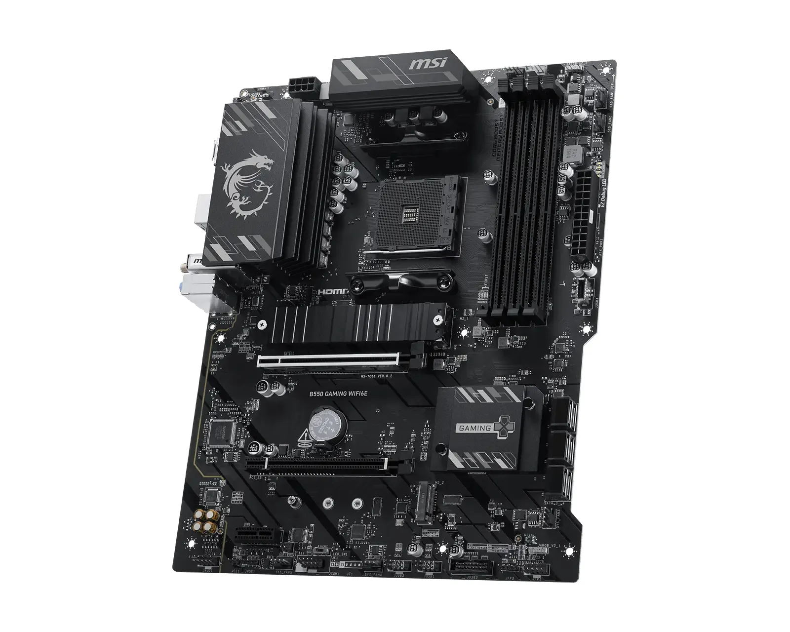 MSI B550 GAMING WiFi 6E AM4 ATX -emolevy