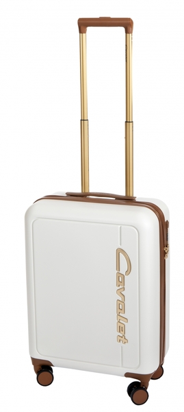 CAVALET Viken 55 Cabin 37 L Luggage, 100% virgin ABS, Ivory