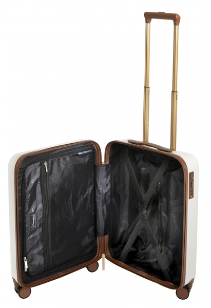 CAVALET Viken 55 Cabin 37 L Luggage, 100% virgin ABS, Ivory