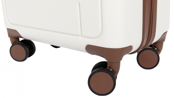 CAVALET Viken 55 Cabin 37 L Luggage, 100% virgin ABS, Ivory