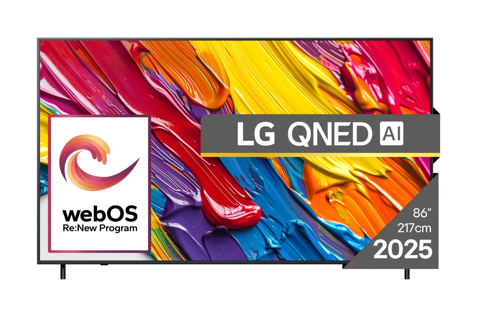 LG 86QNED82A3B 86" 4K webOS TV, 60Hz, HDR10, HLG