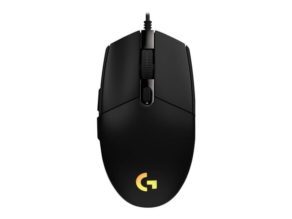 Logitech G102 LIGHTSYNC -langallinen pelihiiri, musta