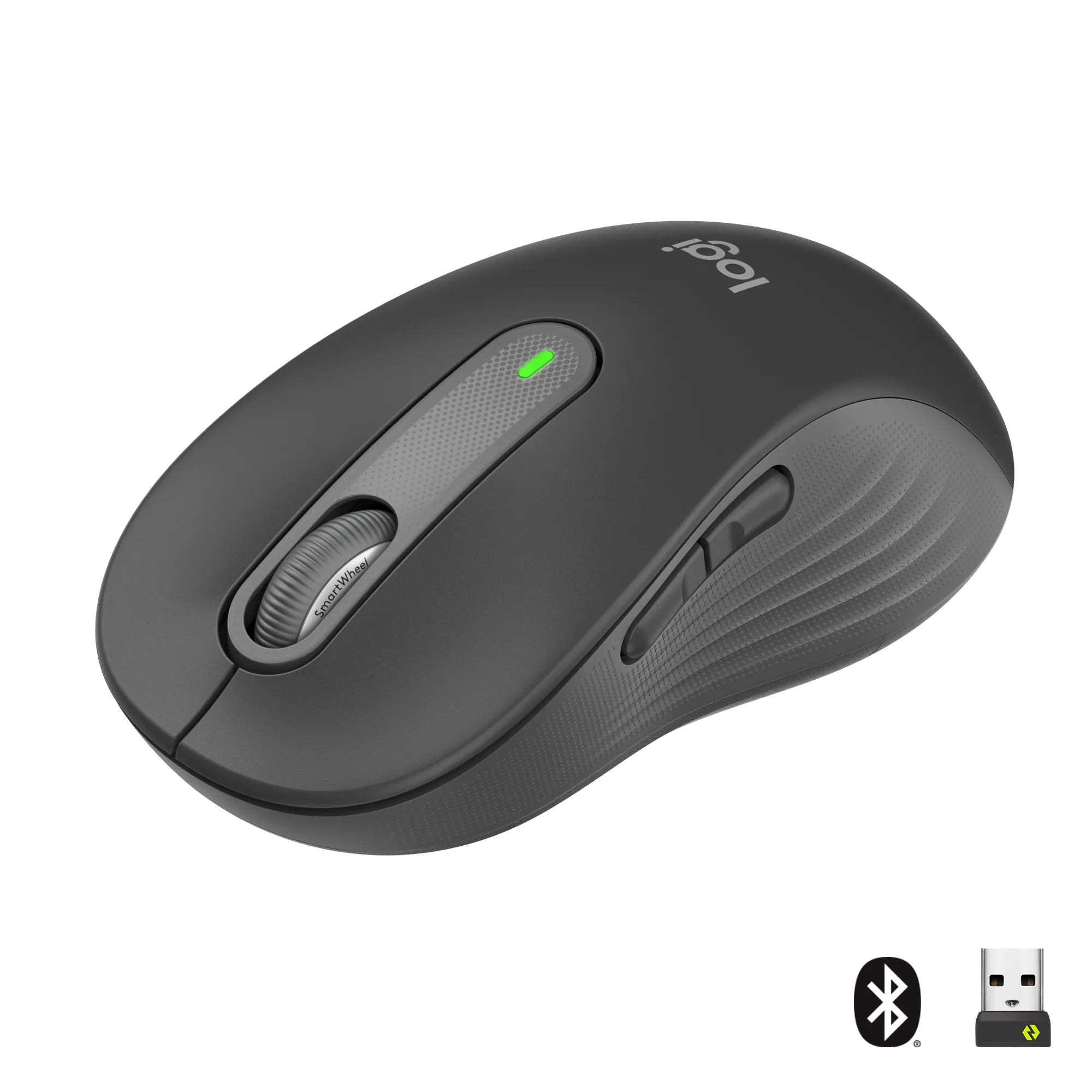 Logitech Signature M650 L Wireless Mouse - mouse, Graphite