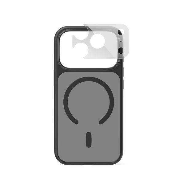 Epico HeroMatte Pro Mag+ Case | iPhone 17 Pro/18 Pro | Black | Qi2  &  MagSafe Compatible | Crossbody Ready  &  Camera Island Protector