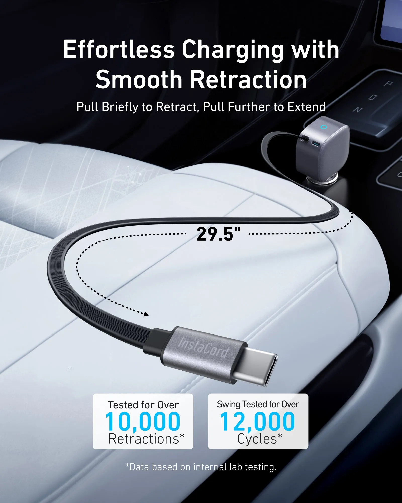 Anker Nano Car Charger Gray
