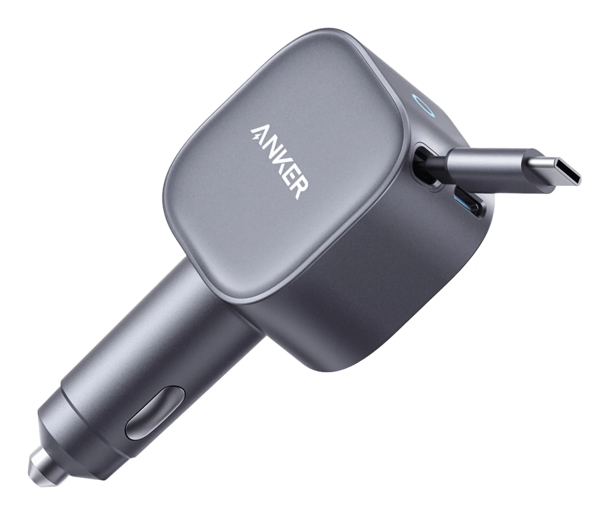 Anker Nano Car Charger Gray